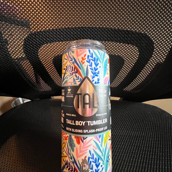 8x3.5 inches approximately tall boy Tumbler NWT + free 8 new Nespresso capsules - Picture 8 of 9